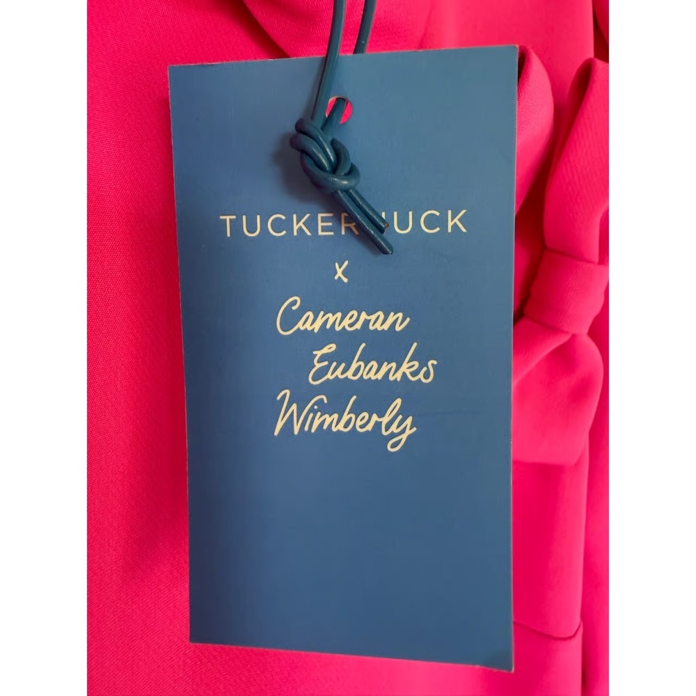 Tuckernuck x Cameran Eubanks Hot Pink Bow dress - Picture 6 of 6